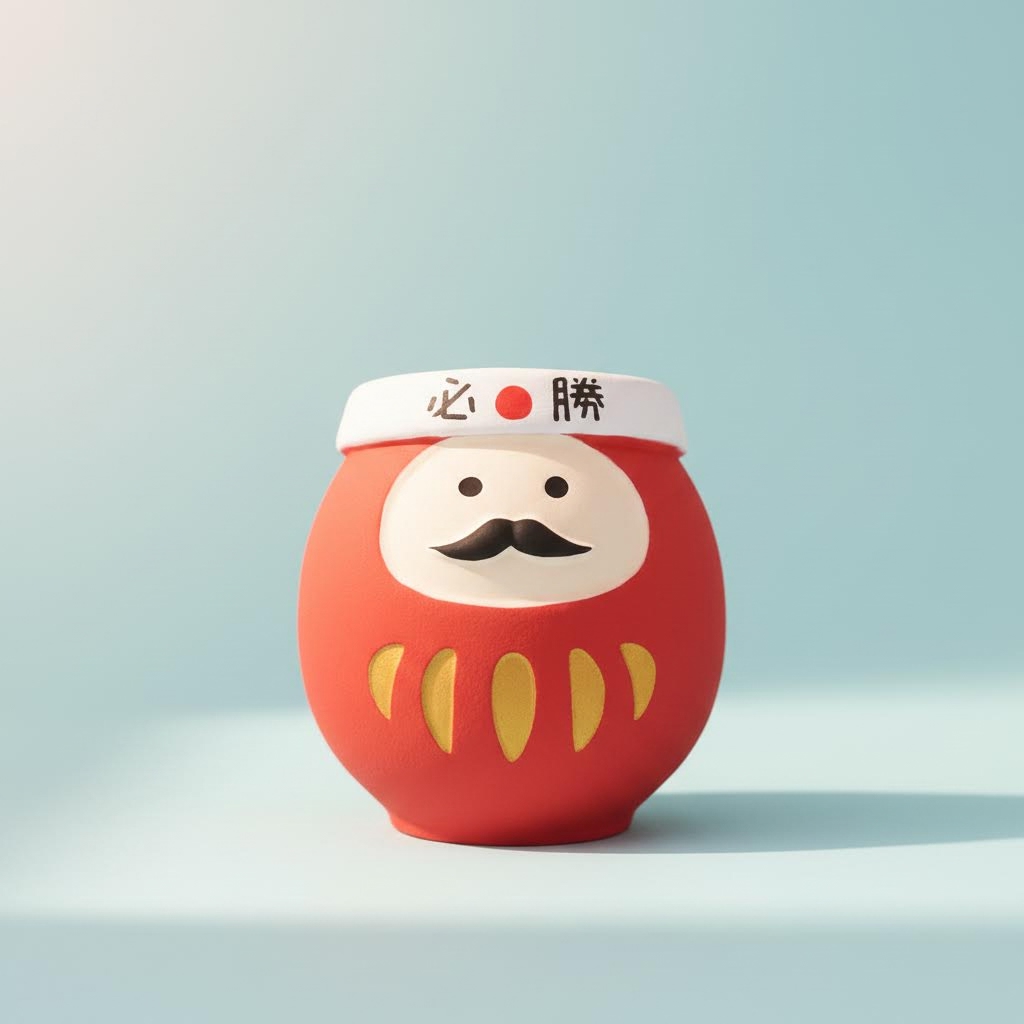 concombre - 招福系列裝飾擺設 (必勝達摩款)