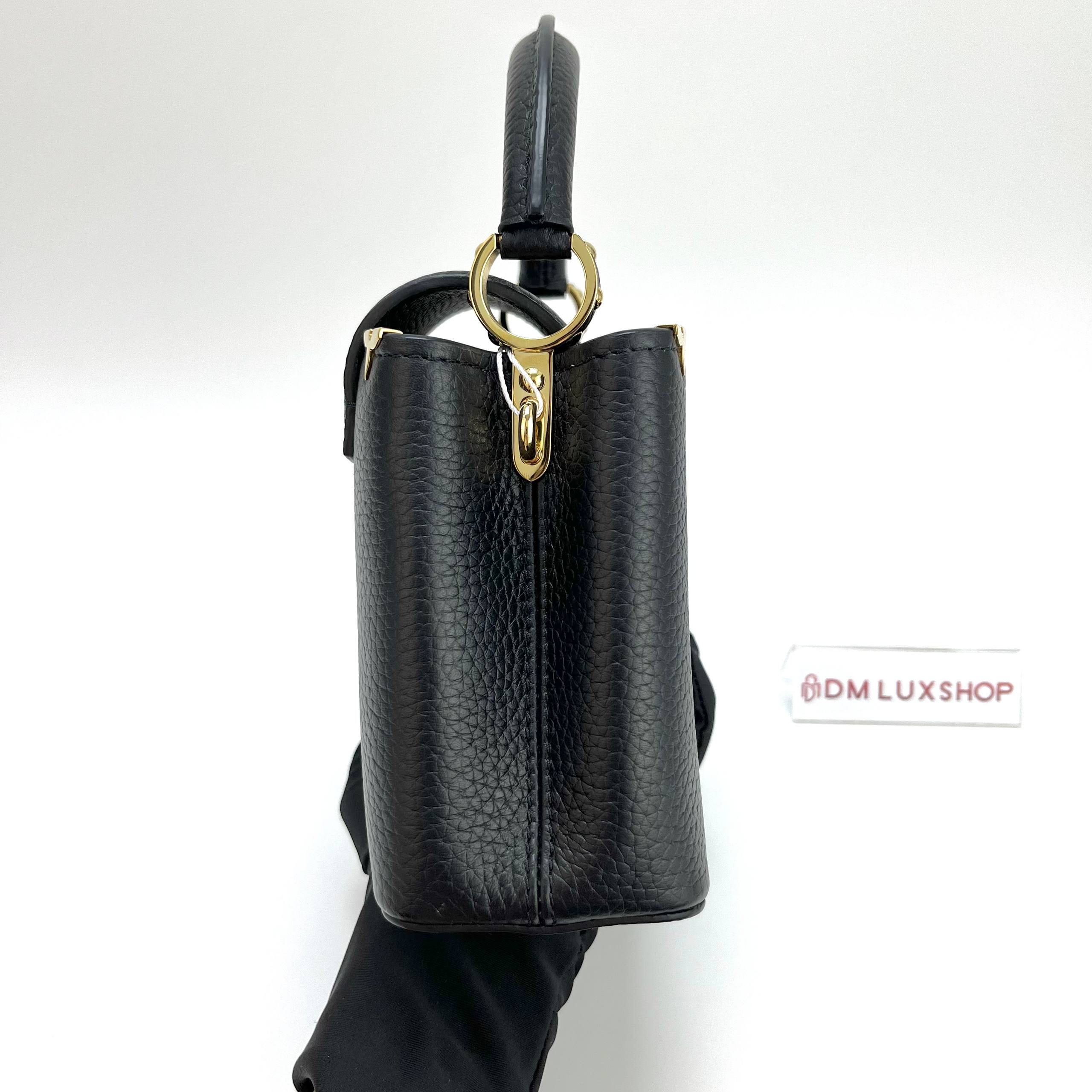 LV Black Mini Capucines Flower Crown