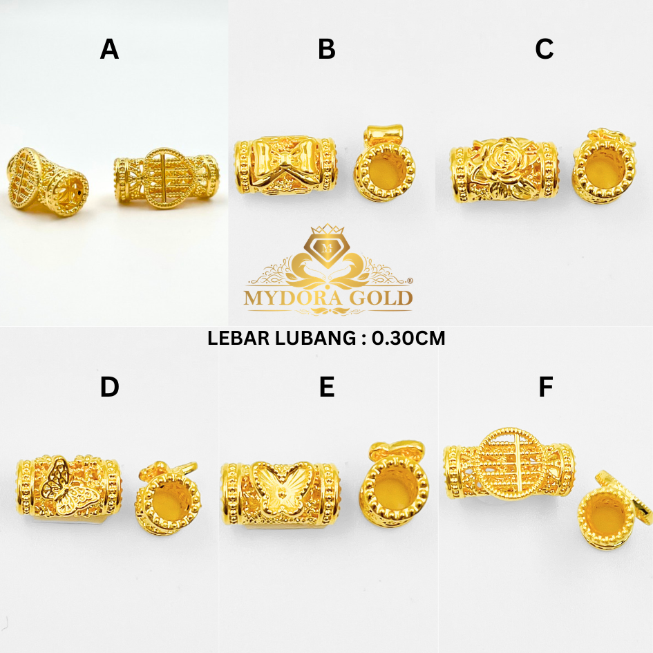 MYDORA Tube Mini Bamboo Kerawang 3D (5G) l EMAS 916/22K