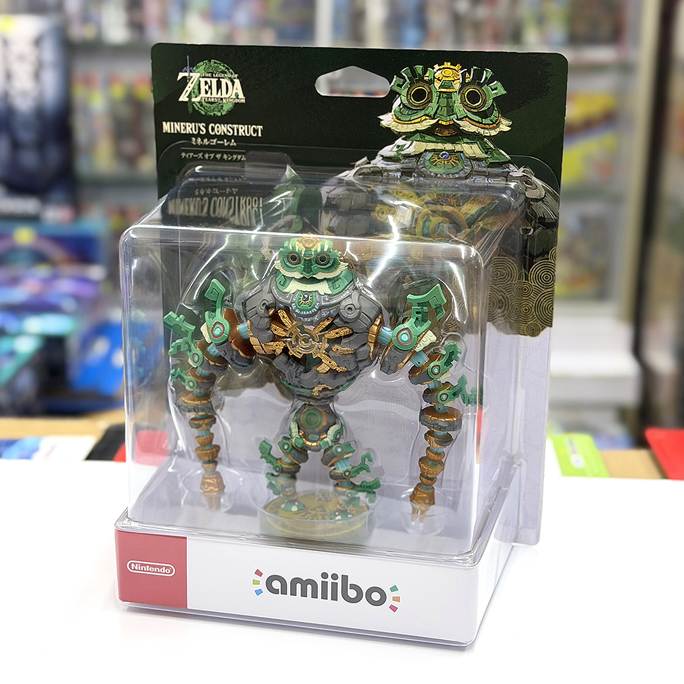 (行版) Nintendo Switch amiibo 米涅魯魔像【薩爾達傳說 王國之淚】NS Mineru's Construct (The Legend of Zelda Tears of the Kingdom)
