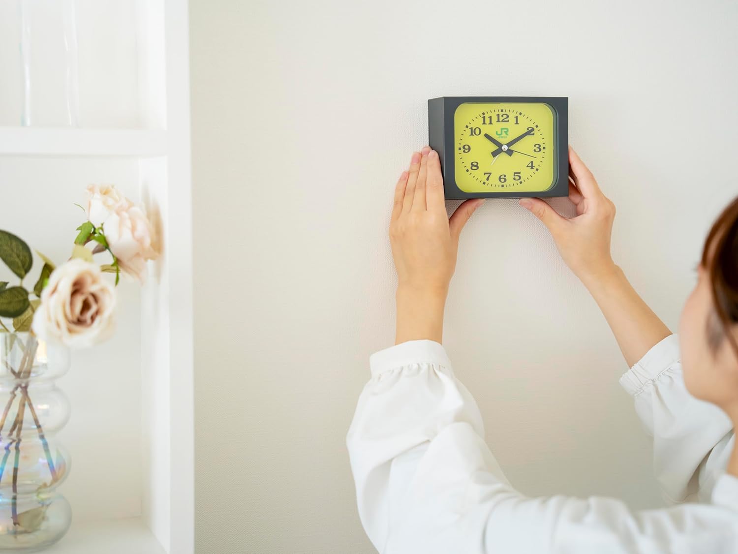 (預購) JR東日本官方授權「綠色車站時鐘」鬧鐘 🚃