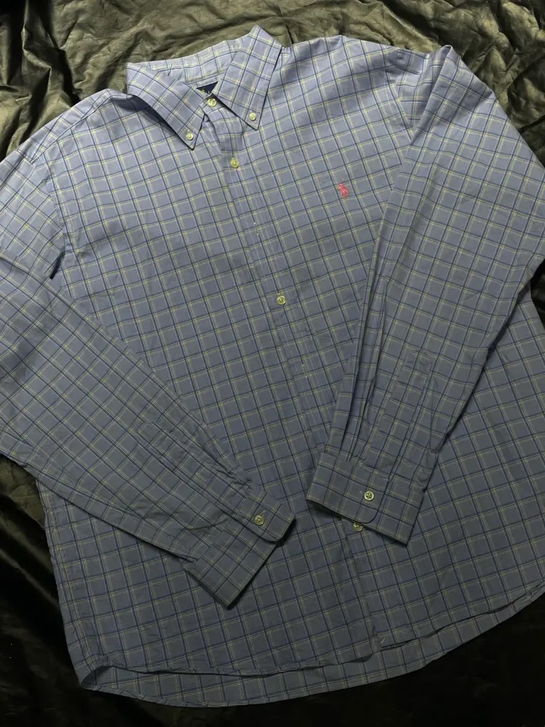 Black Vintage Polo shirt #0030