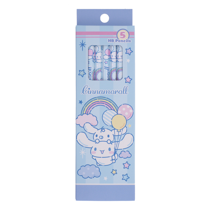 Cinnamoroll HB Pencil – Hexagon Shape (5 Pcs) 5支裝 "六角形" 鉛筆