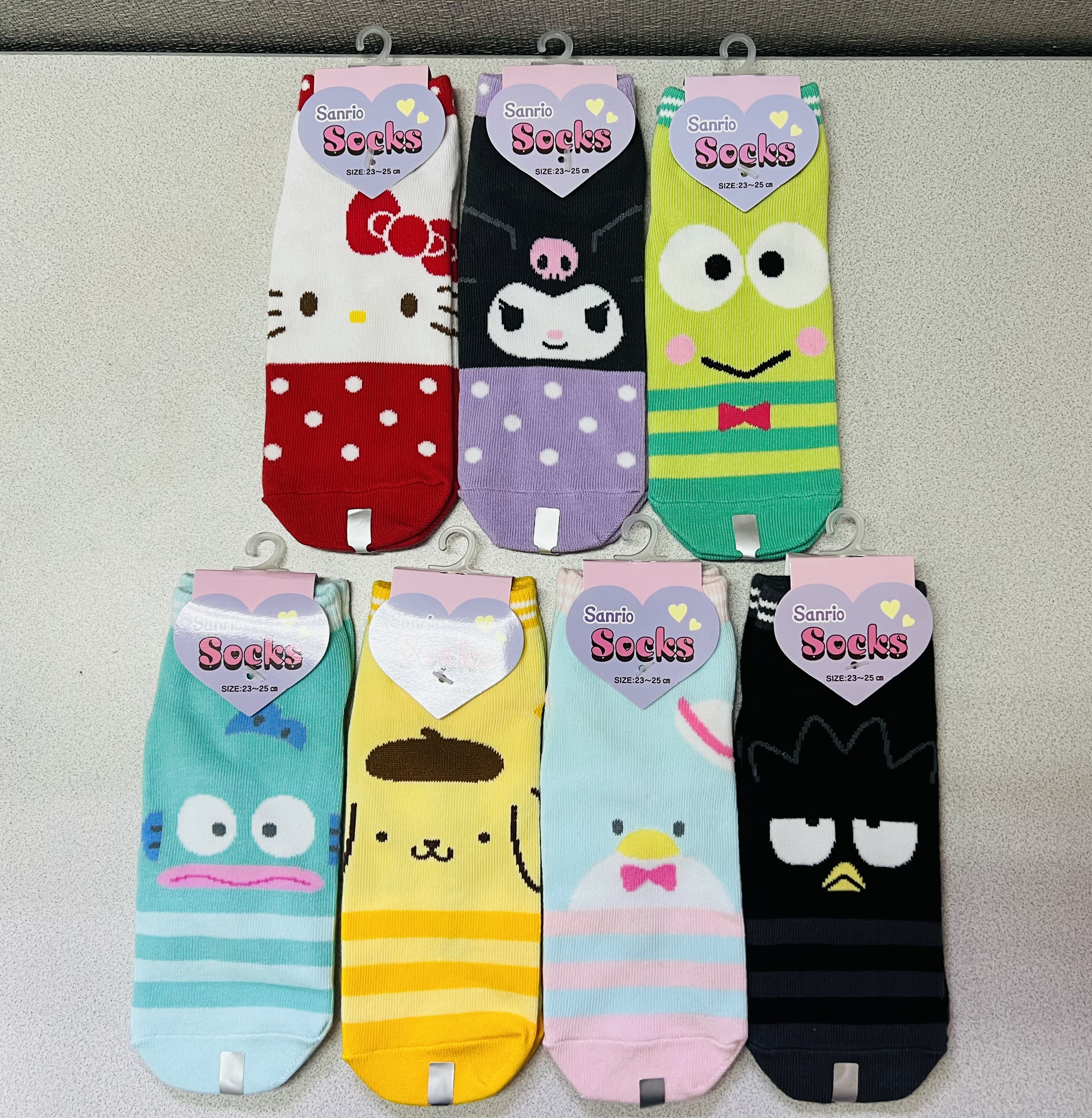 🎌日本直送🎌Sanrio卡通 成人船襪（$29