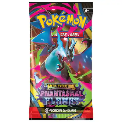 Pokémon TCG ME02 - Phantasmal Flames Booster Pack