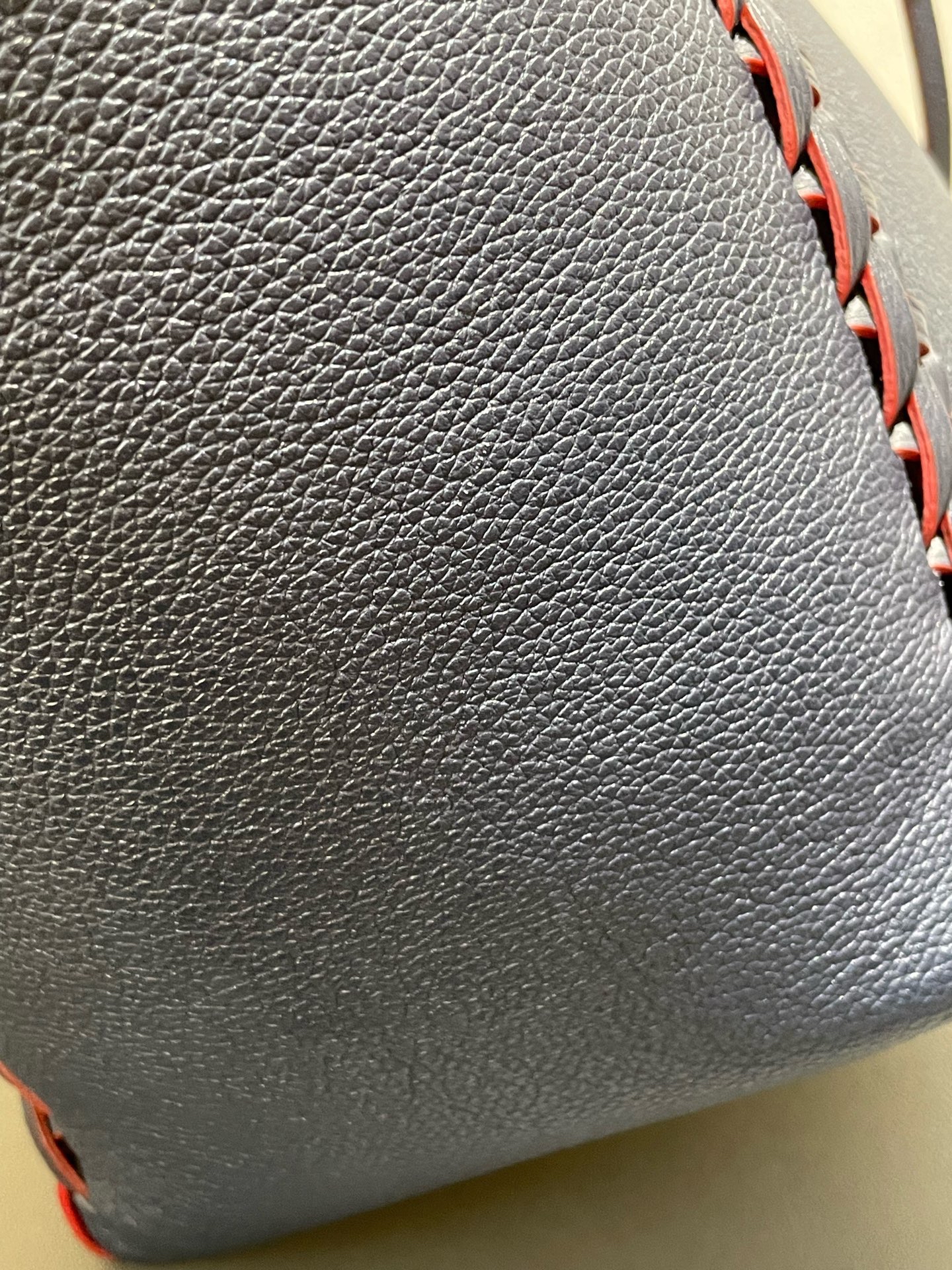 【預訂貨品】LV 限量編織深藍色全皮 Lockme tote 