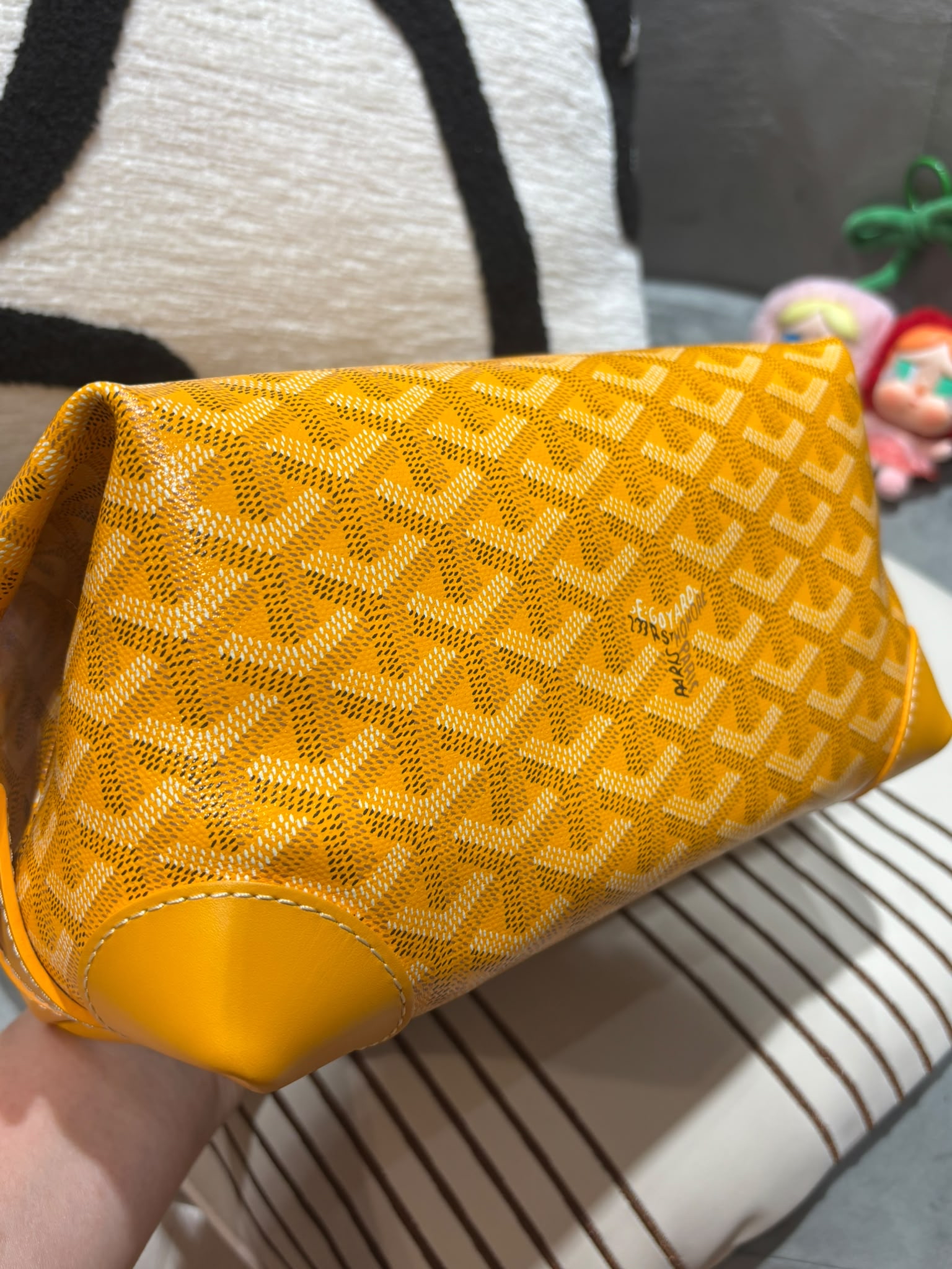 Goyard Bowling 25 Toiletry Bag Boeing 25 100%Authentic,99%new ✅已配上斜孭飛原裝肩帶