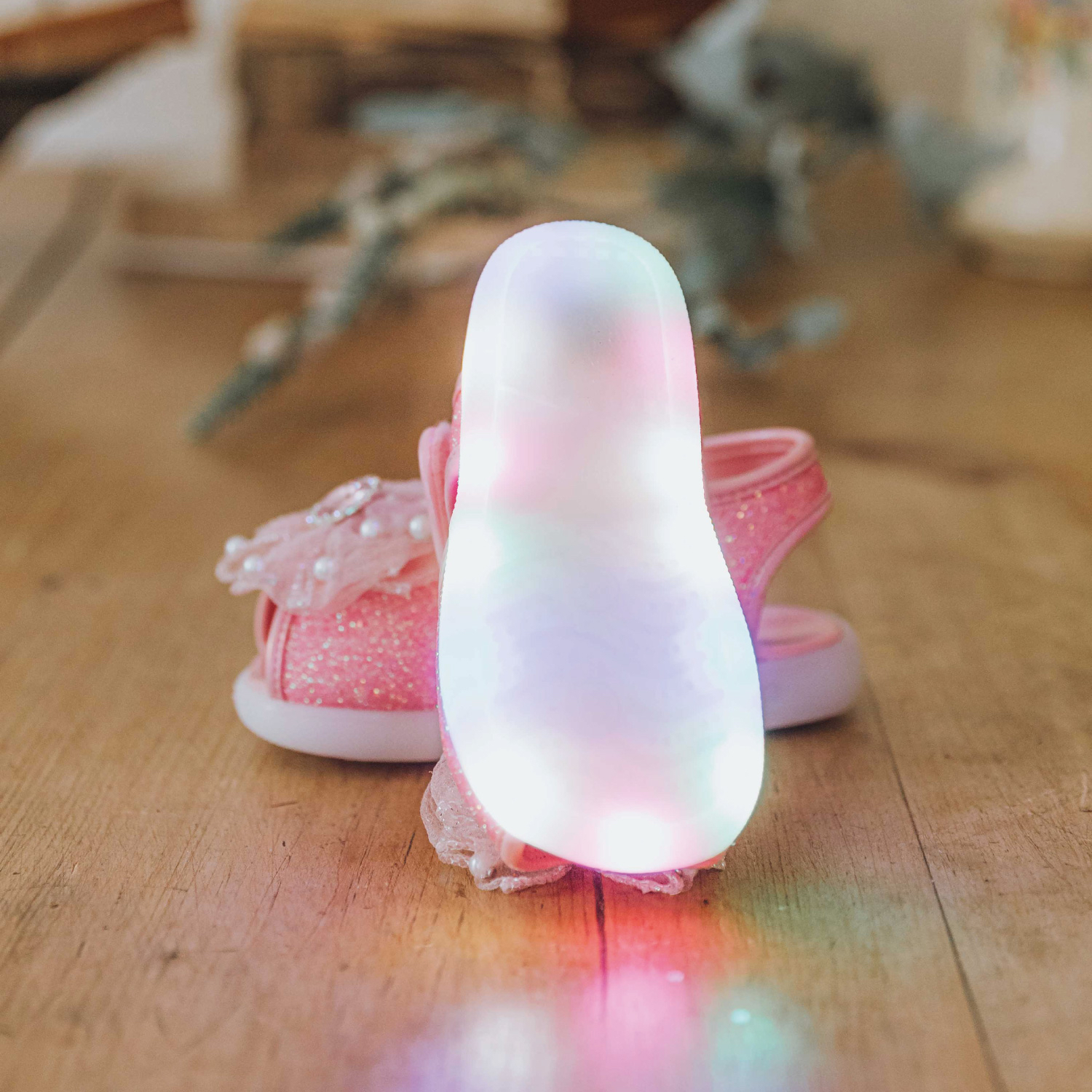 Koongs Koongs Twinkle LED Sandals（Pink）