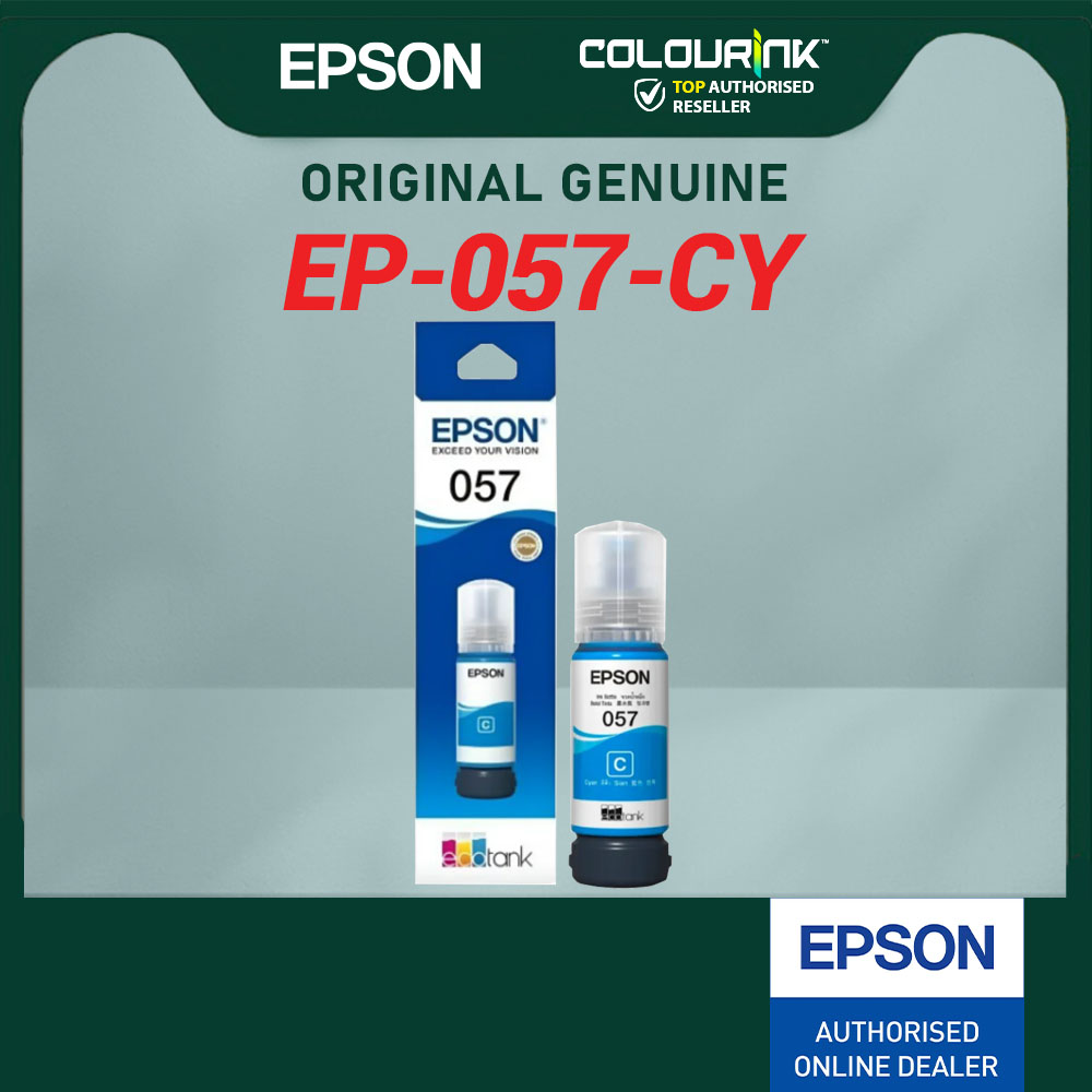 Epson 057 Series Ink Bottle For Printer L8050 L18050 C13T09D100 D200 D300 D400 D500 D600