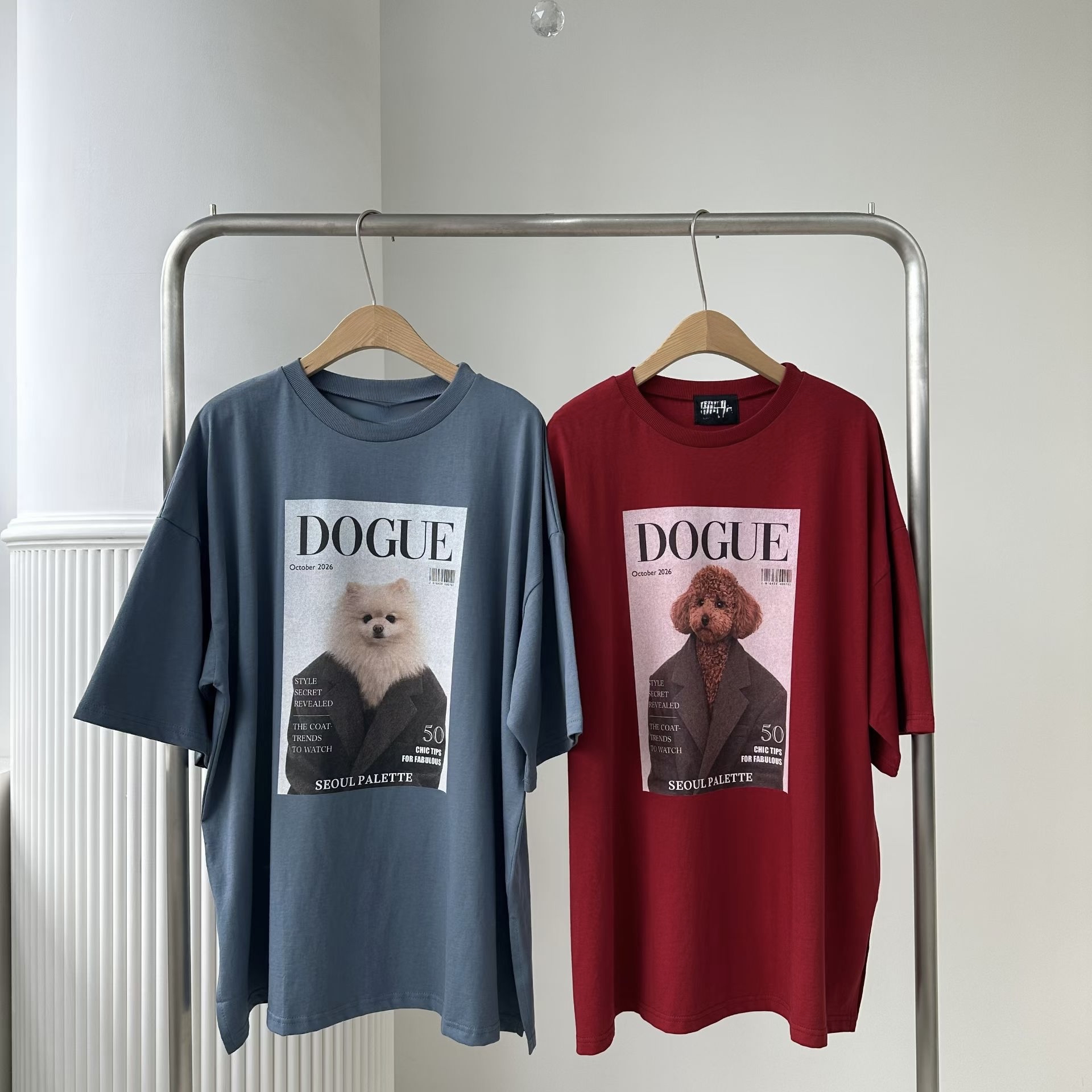 221609 《DOGUE》名模狗仔雜誌 Tee