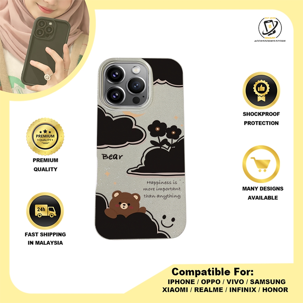 BLING CASE PHONE FOR IPHONE - DESIGN BEAR D