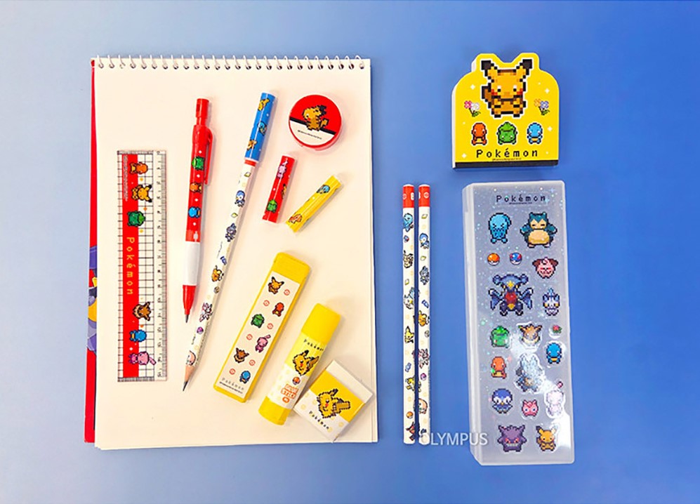 【預購】韓國直送 Pokemon pixel art 像素風文具套裝 (大盒款)