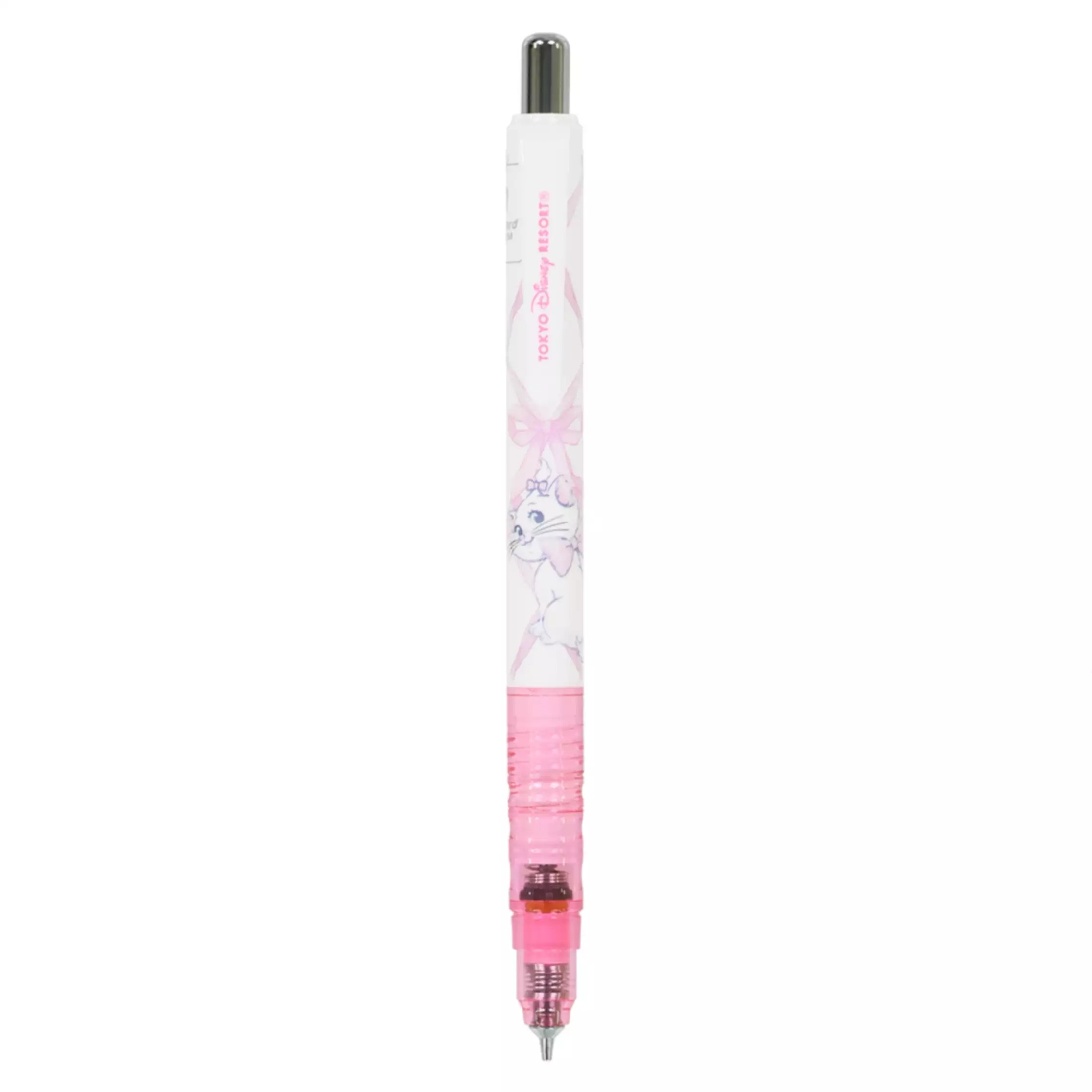 現貨｜【日本 Disney Store 限定】Marie 瑪麗貓 富貴貓 日本製 Zebra DelGuard 0.5mm 不斷芯 鉛芯筆 (077850)
