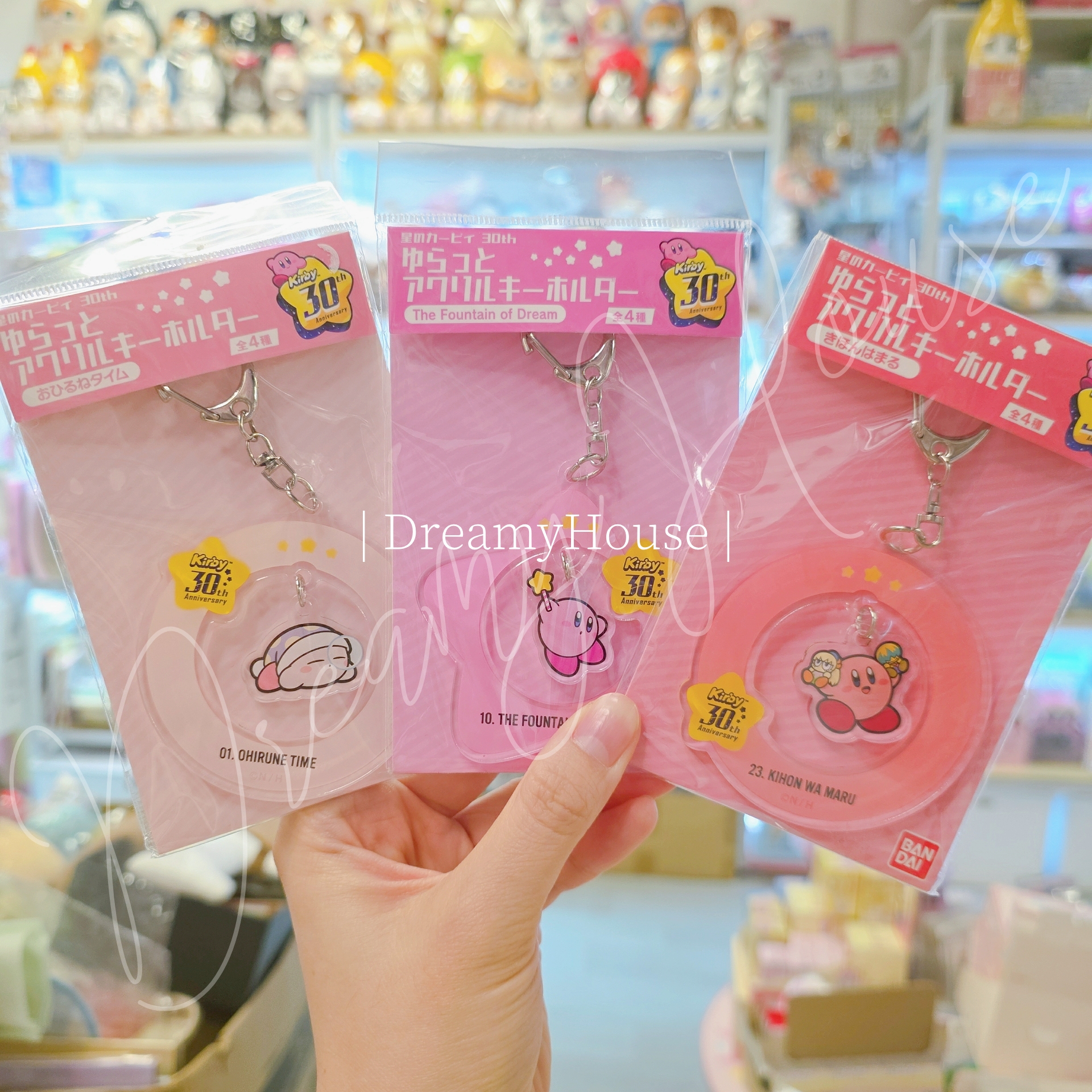 日本 Kirby 30th Anniversary 匙扣