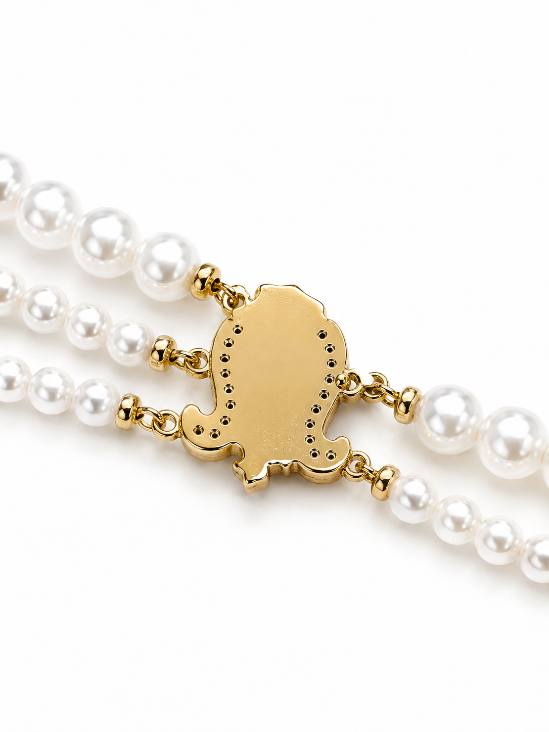E2718 Crown Woman Pearl Necklace