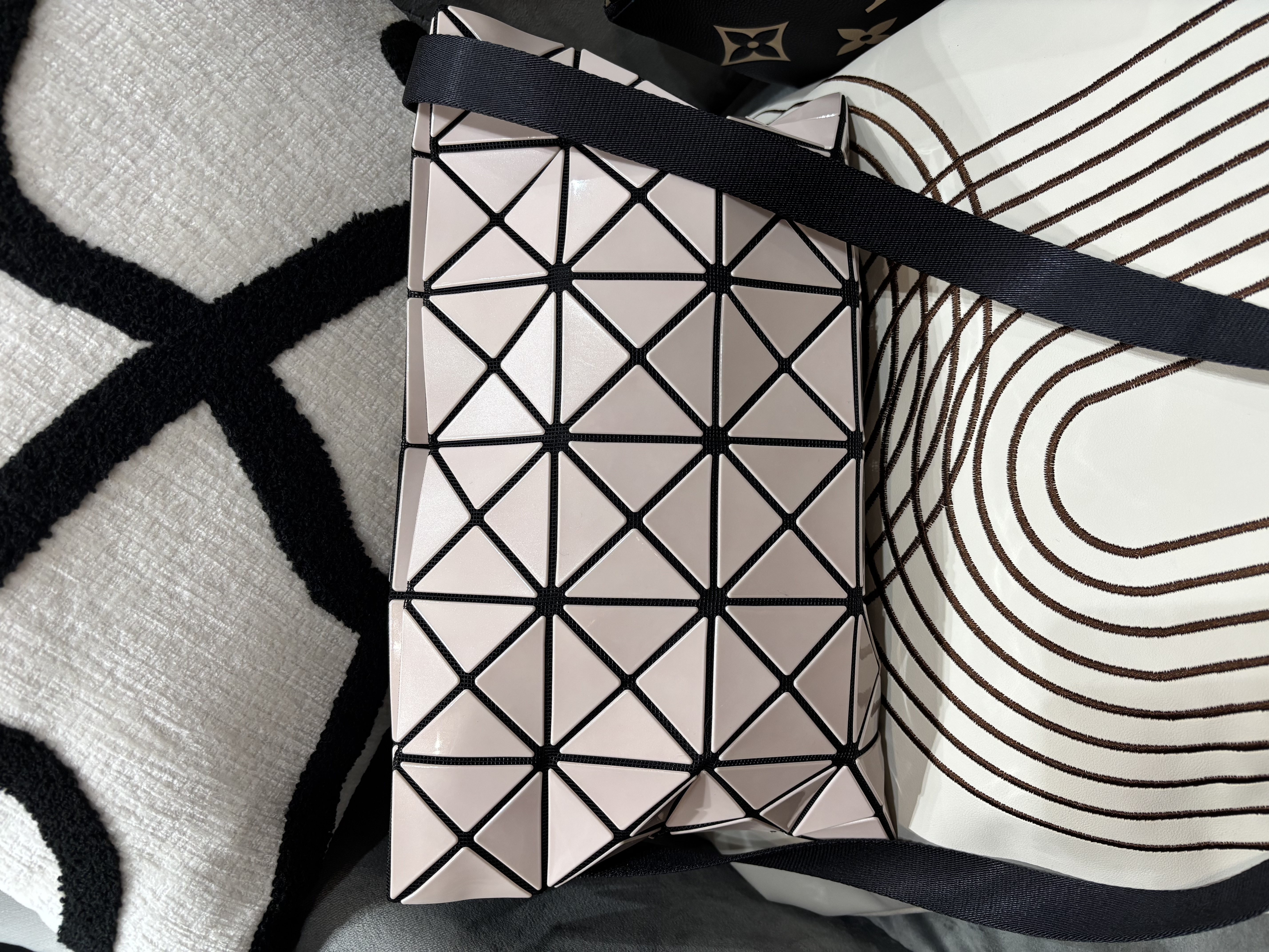 Issey Miyake bao bao crossbody bag 