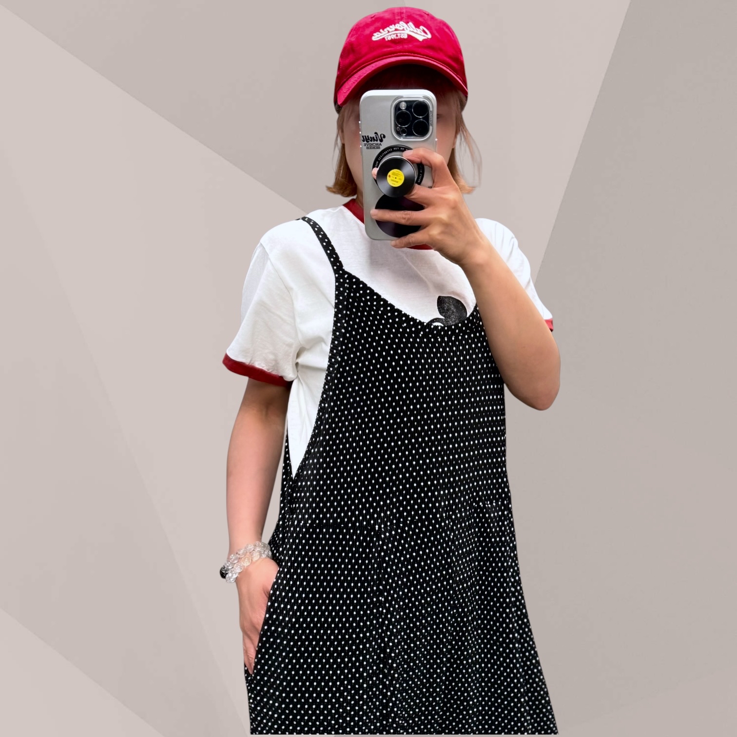 221318 吊帶工人闊褲