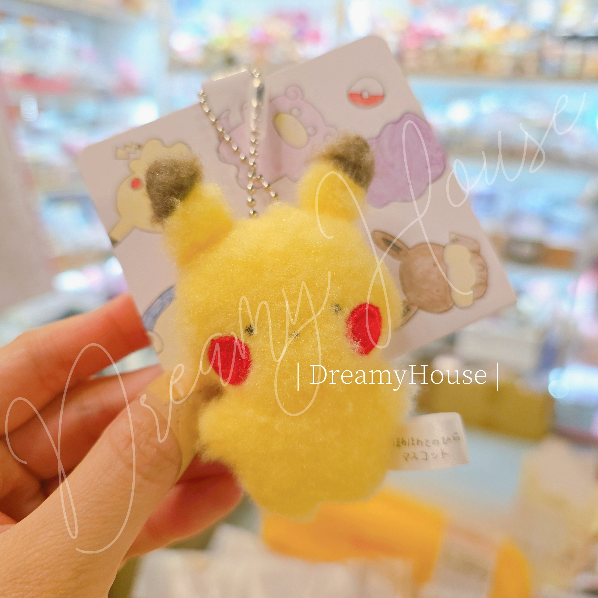 日本 Pokémon 毛茸茸公仔吊飾