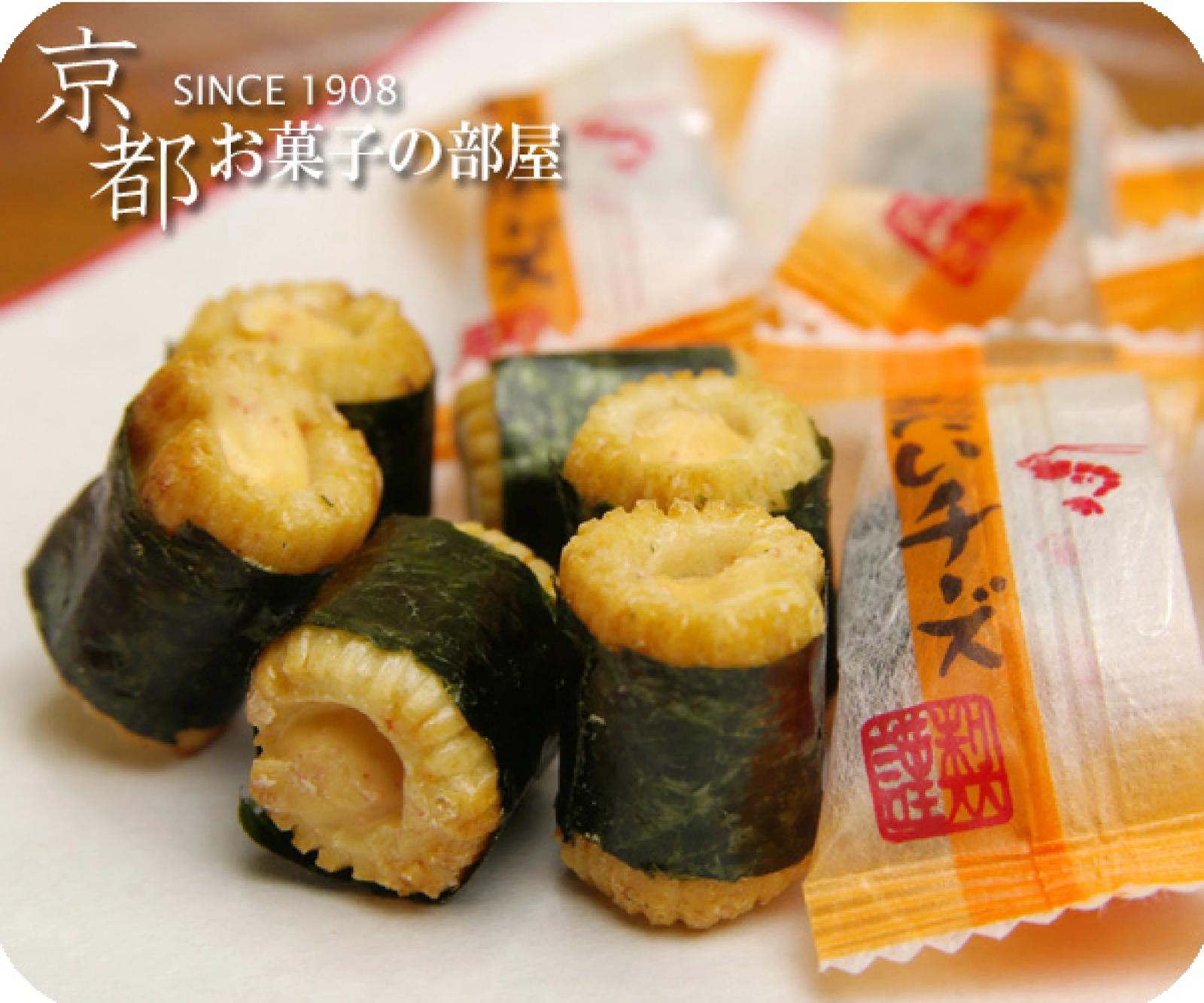 日本知名「明太子起 司米菓」味珍味 明太子味燻製起司 餅乾 589