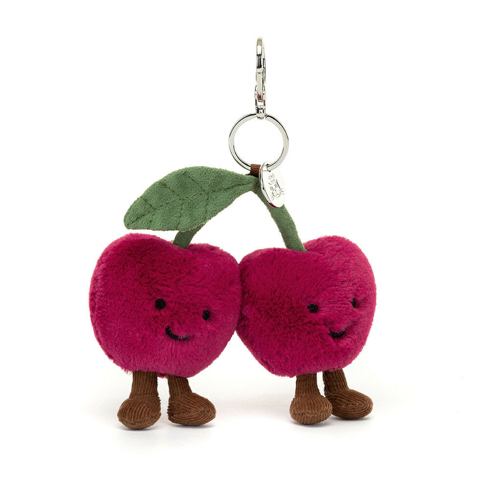 JELLYCAT Amuseables Cherries Bag Charm 車厘子鎖匙扣