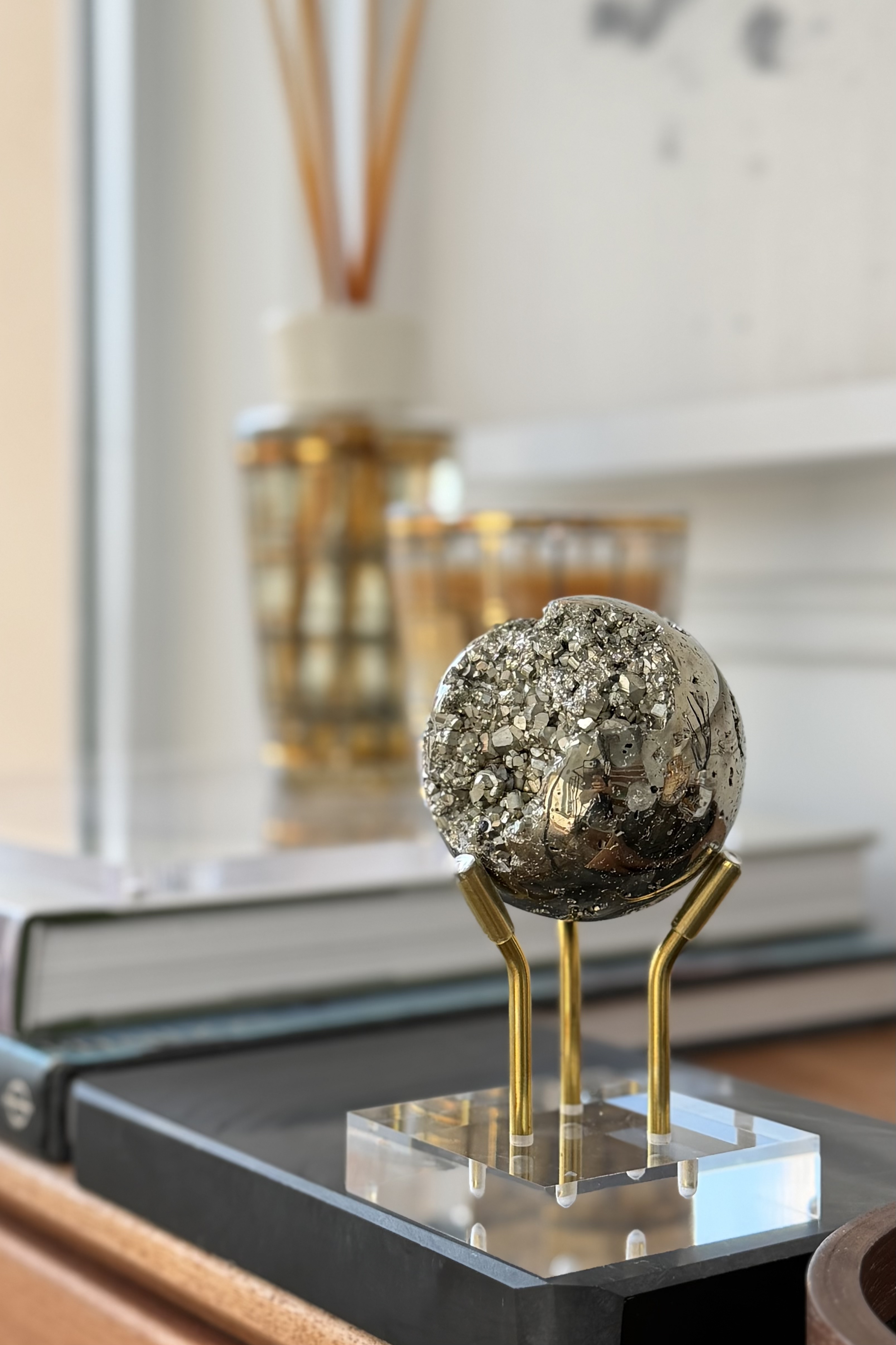 ༒5.7cm黃鐵礦原石球༒ OB8018C27G3SA-RB5*5Ss