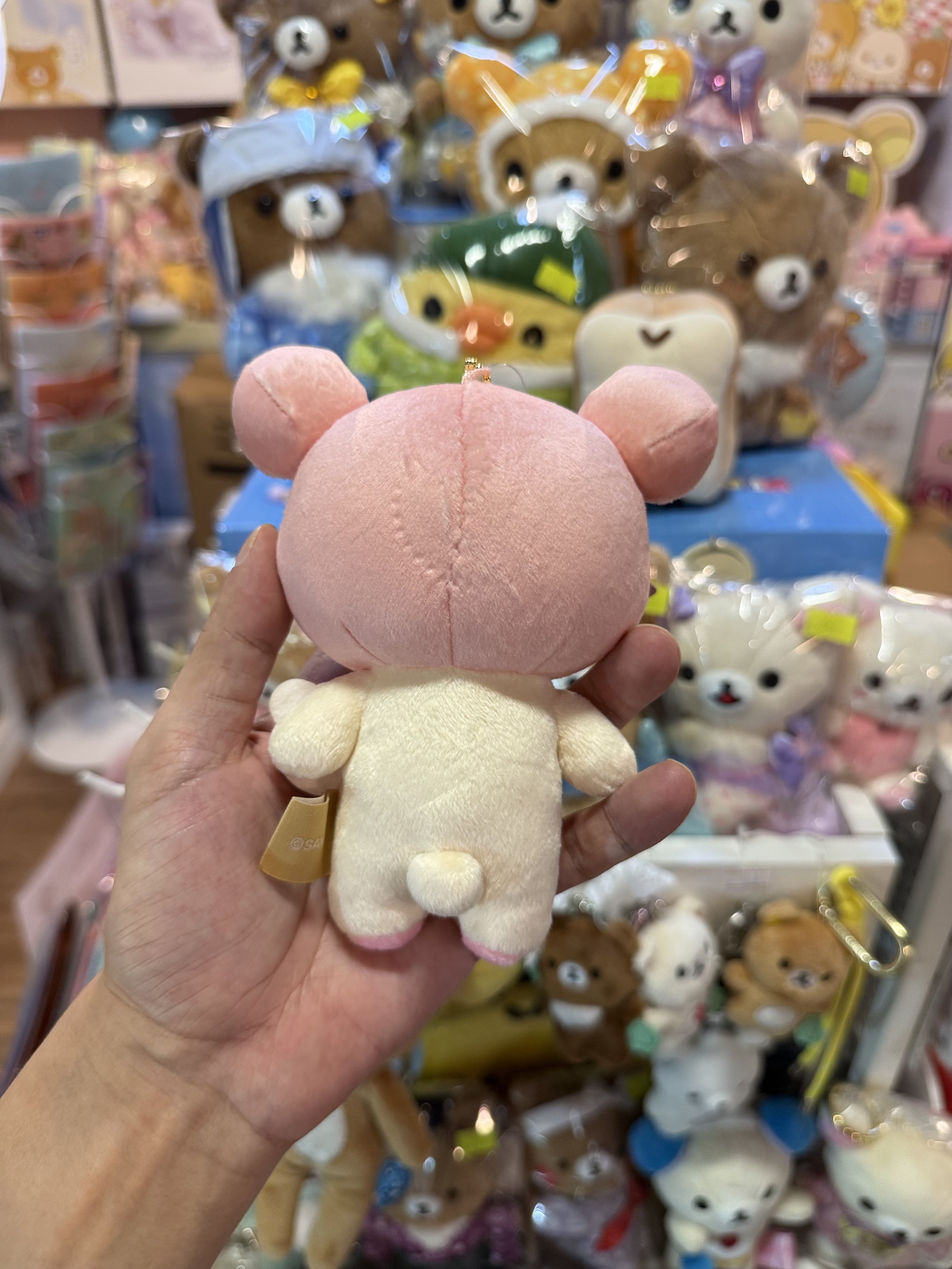 《現貨》全新Rilakkuma麪包造型掛飾 小白熊/小雞 