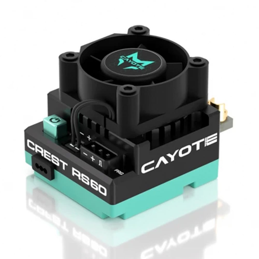 Cayote Crest RS60 60A Sensored Brushless Competition ESC For 1/10 Stock RC Car