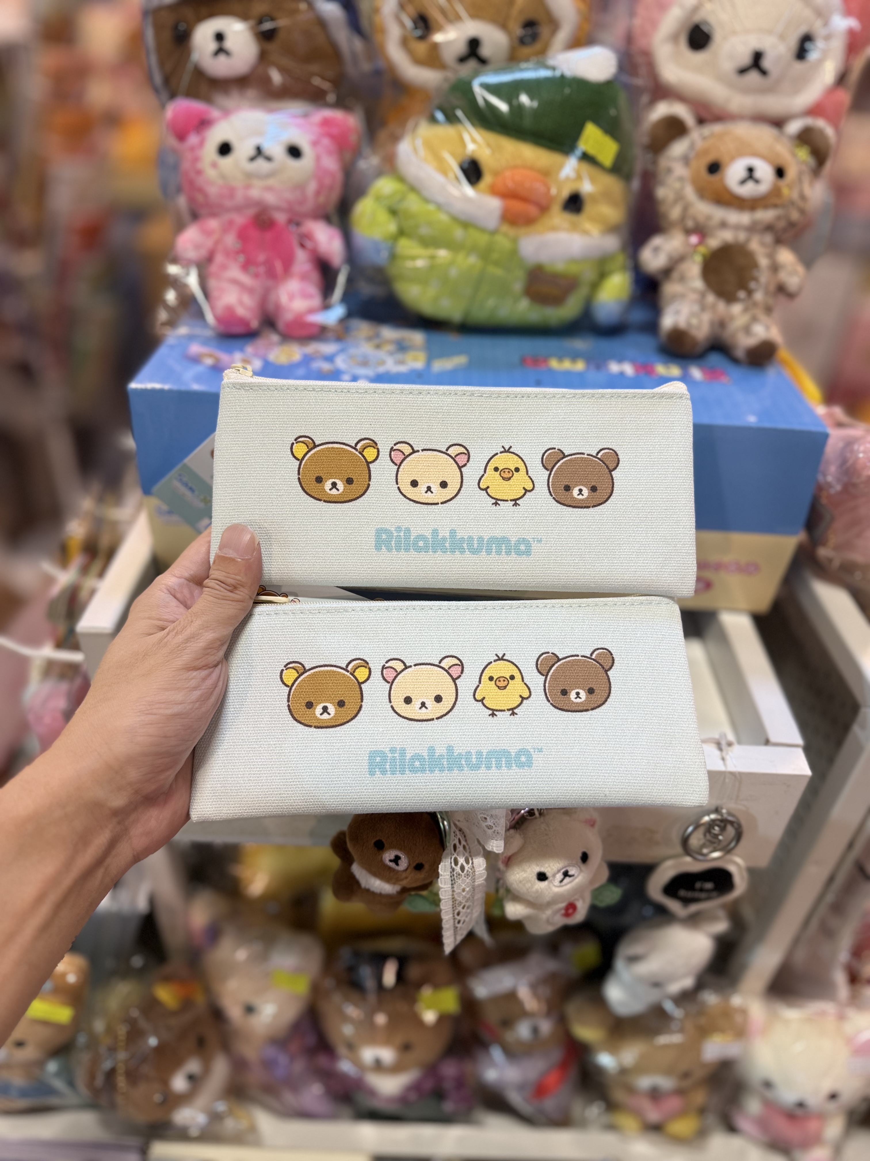 《現貨》全新Rilakkuma瓦瓦貓系列筆袋