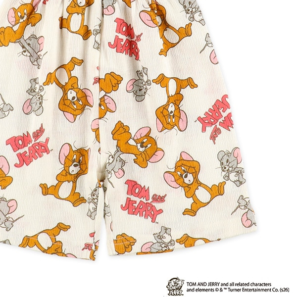 🇯🇵預訂 日本直送🇯🇵Tom & Jerry人物滿印清爽材質包腹短褲