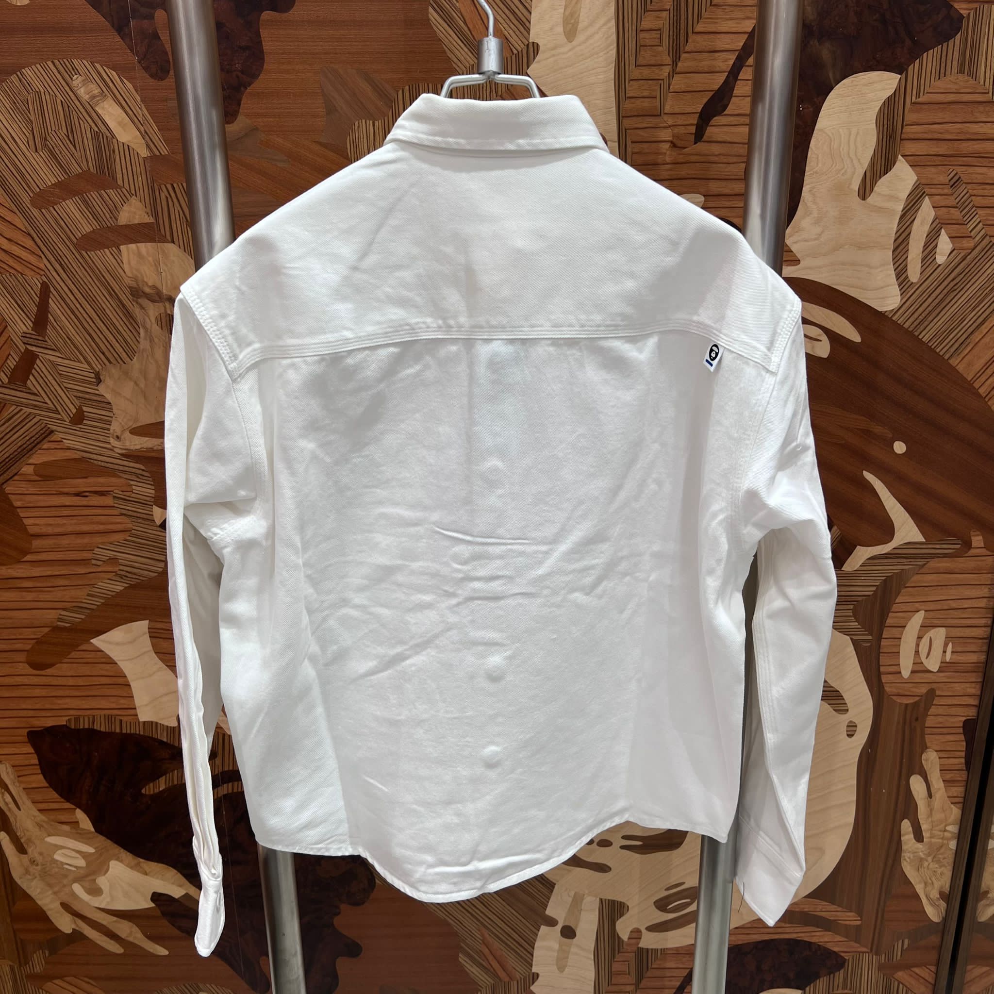 AAPE AAPENOW moonface long sleeve shirt (8558)