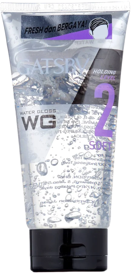 Gatsby Water Gloss Tube / Gel Rambut - 100g / SOFT