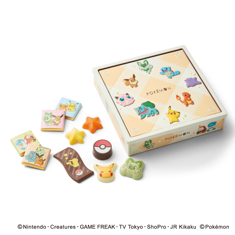 MEINROLIN 寶可夢像素風巧克力禮盒 M (10入)