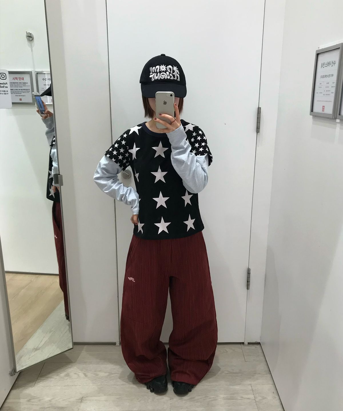 🇰🇷訂購｜tansanmagnesium｜Cotton wide studded pants 2色 