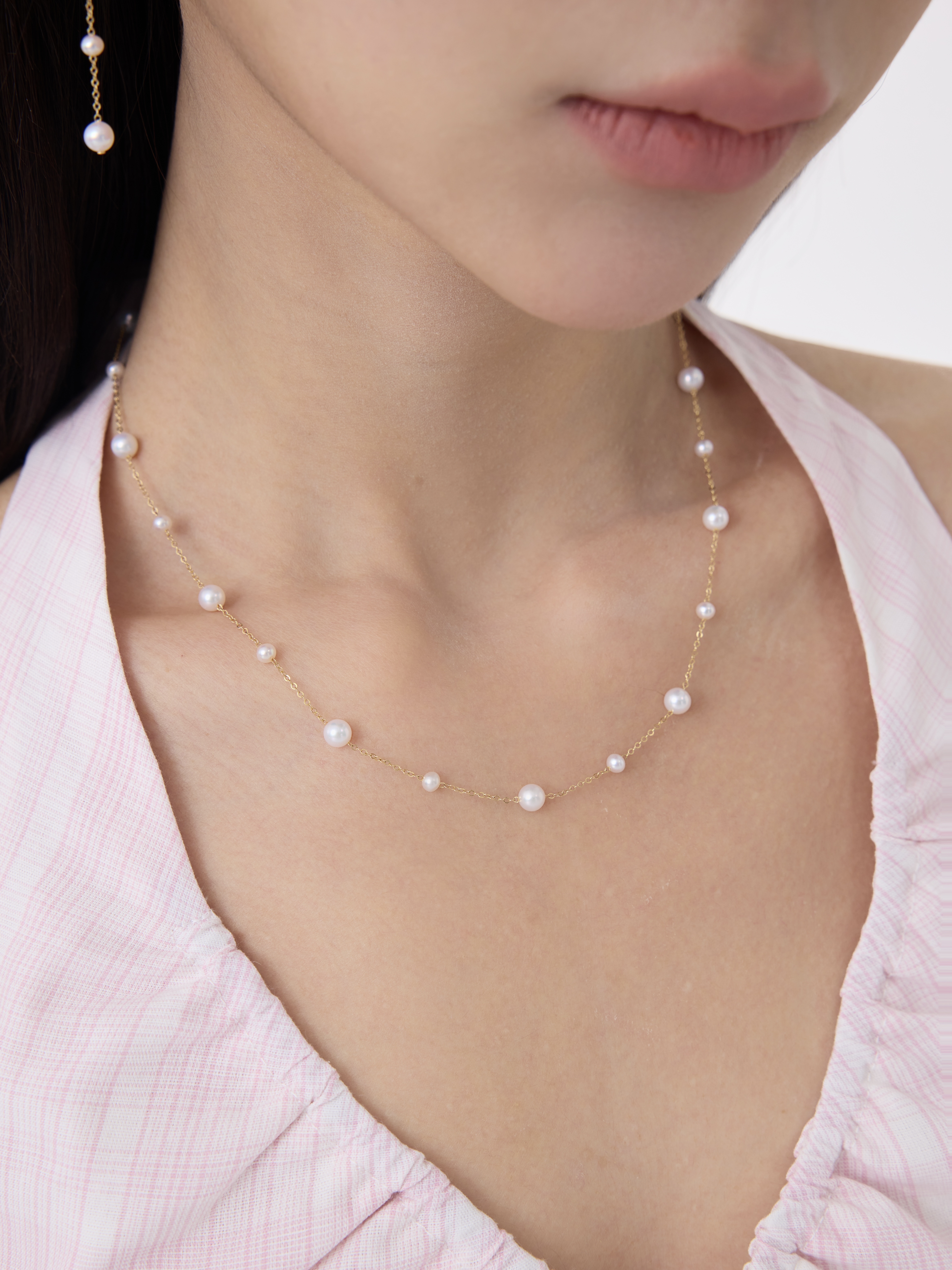 滿天星3.0大小珠頸鏈Beaded starlight Pearl Necklace 3.0