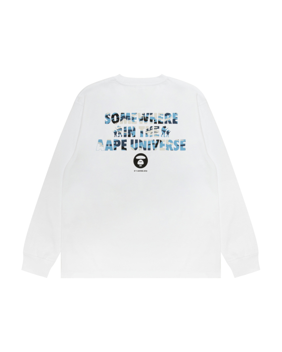 AAPE AAPEUNVS long sleeve tee (10027XR)