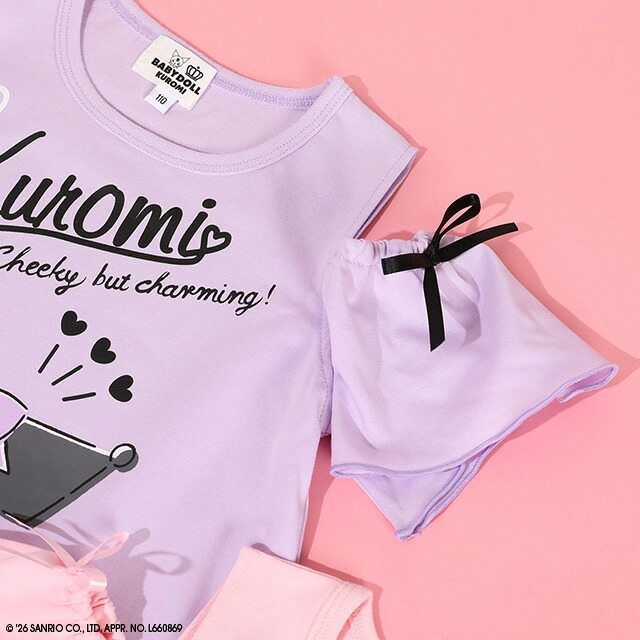 🆕【⭐訂購⭐】🌀 🇯🇵 日本直送 #Sanrio 露肩緞帶短袖T恤［4款選］🌀[ELCA-0007][260309]