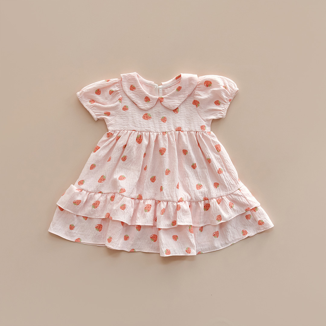 26S/S🌸DTD草莓奶油系列-飄飄連身裙