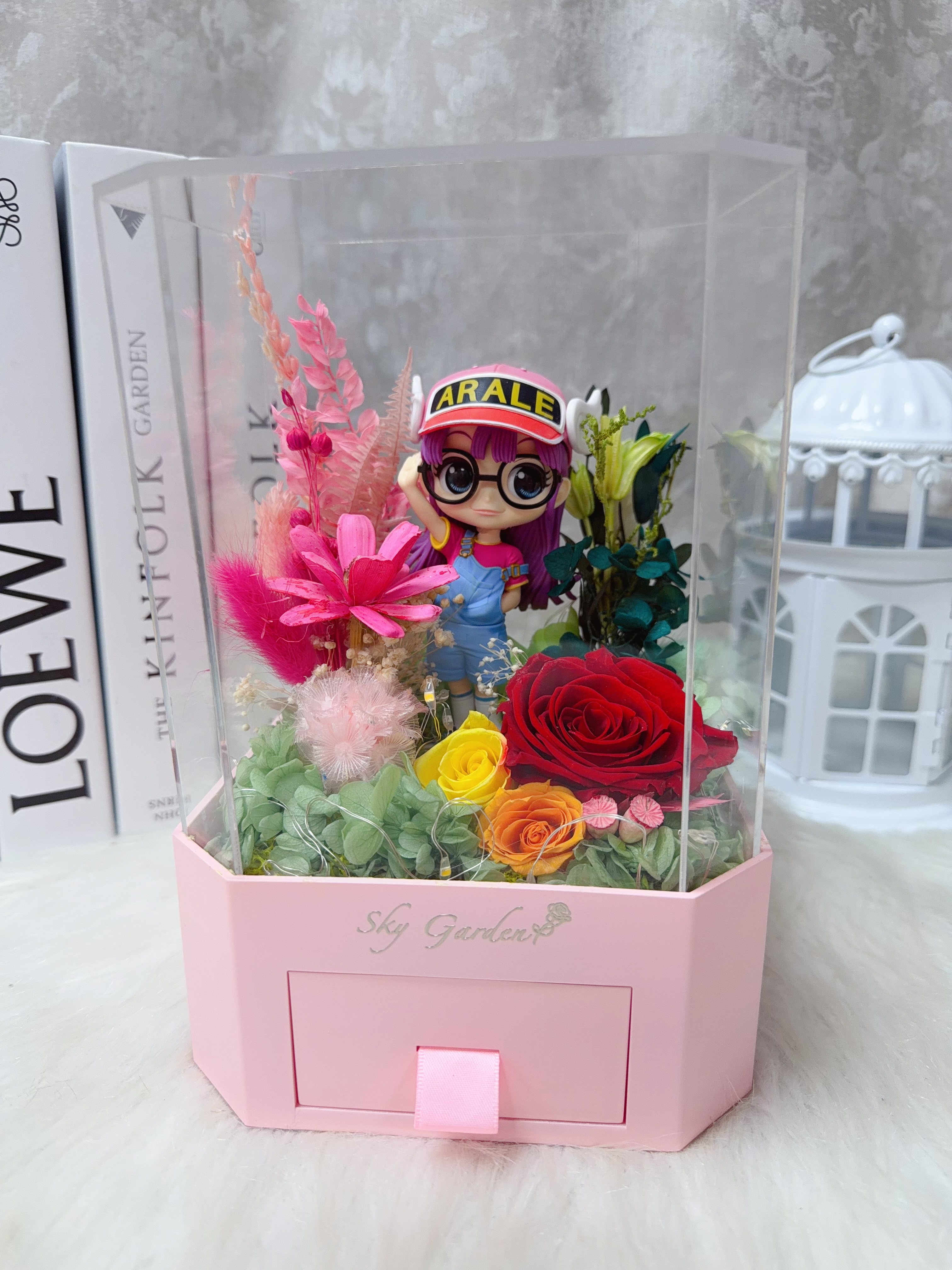 IQ博士 小雲永生花花盒