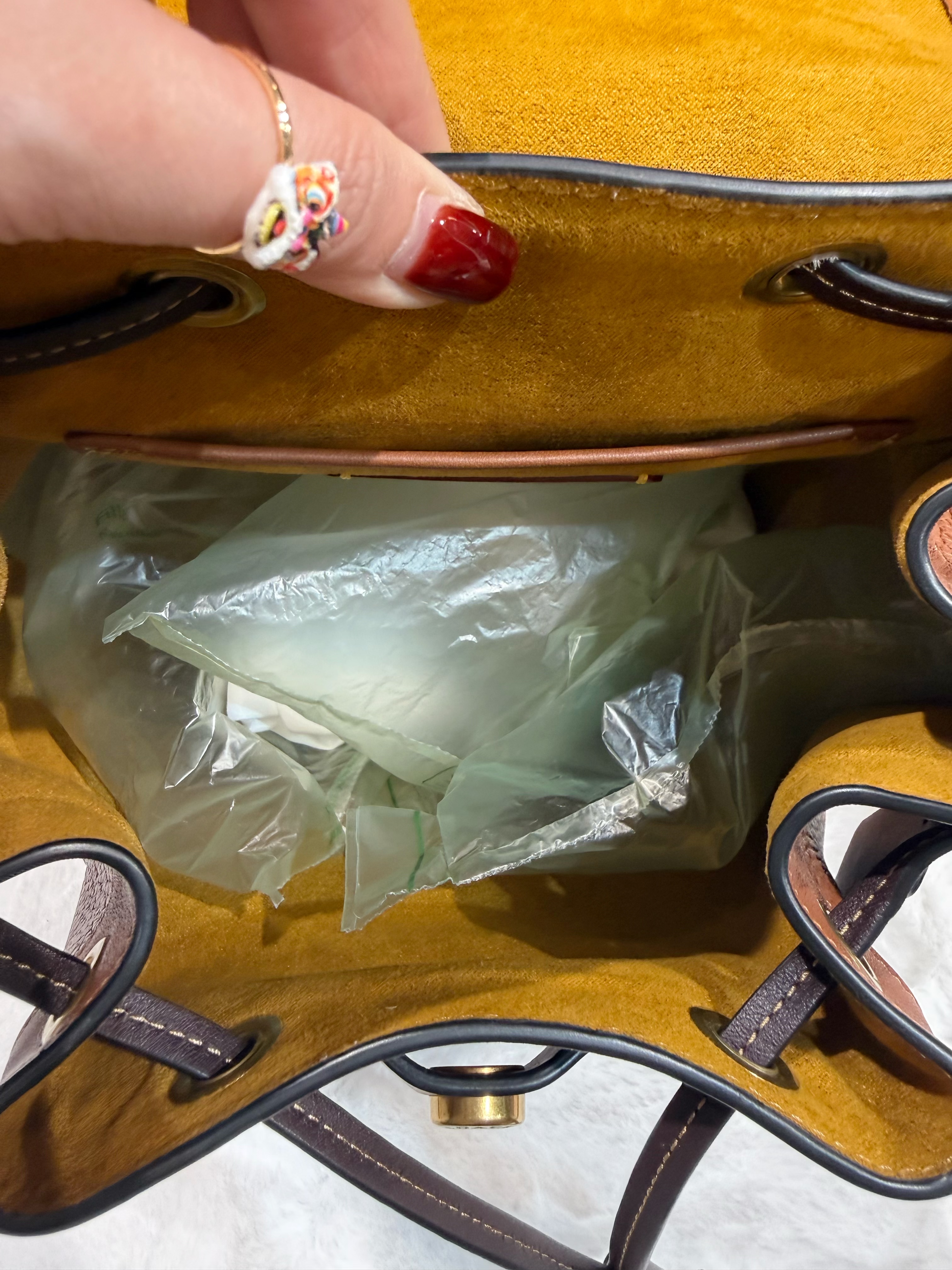 Coach Riya backpack sand