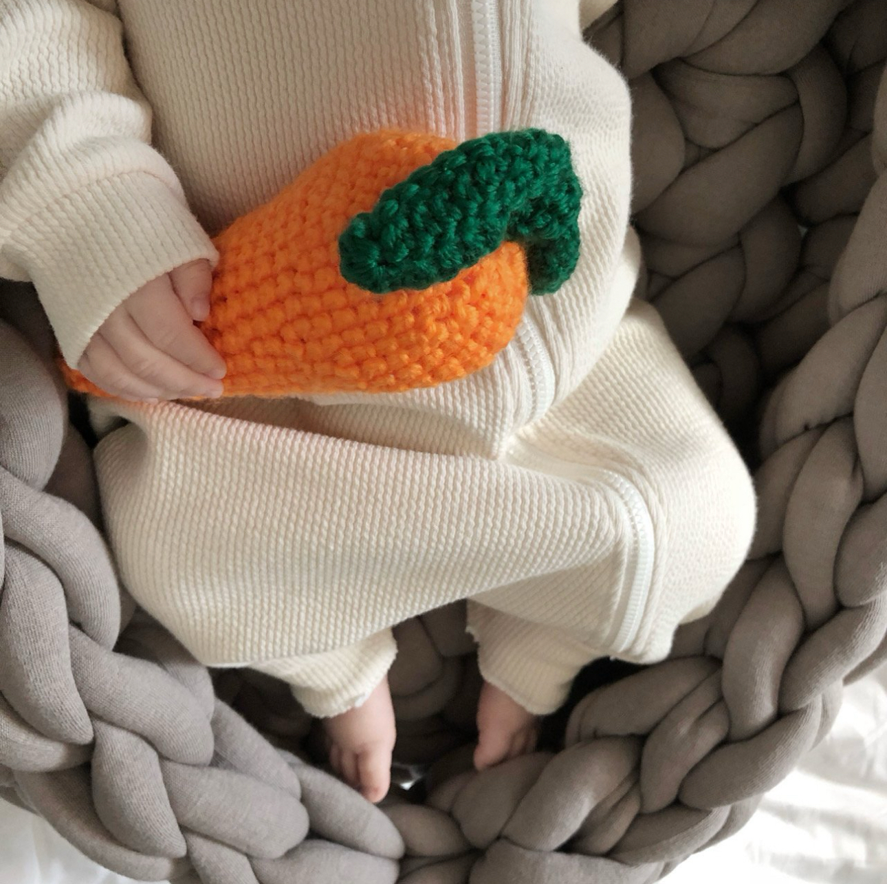 🌸預訂 韓國直送🌸🇰🇷THELALA三色小兔造型連帽拉鍊長袖連身服