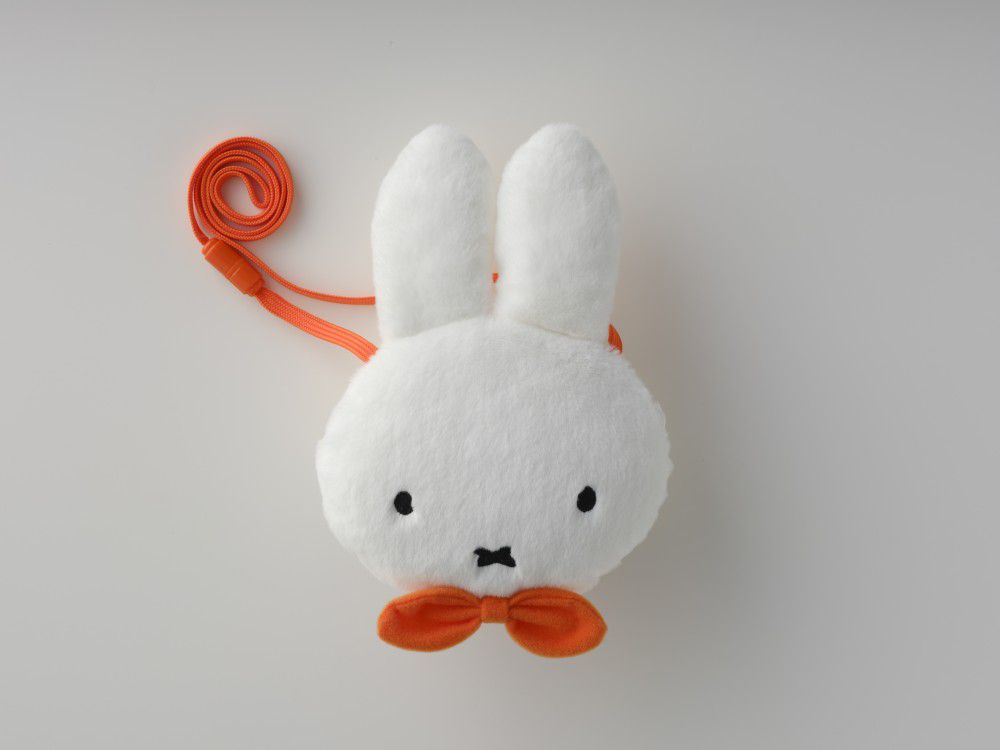 豪斯登堡限定 Miffy 毛絨卡套小物袋 連掛頸繩
