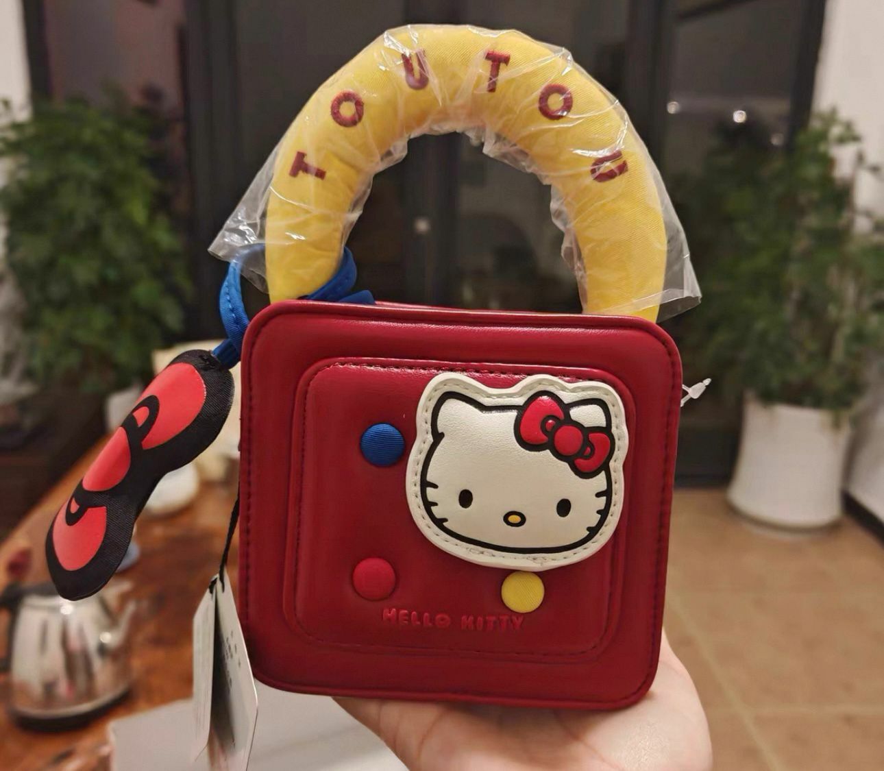 toutou x hello kitty立體袋 - 1件 現貨