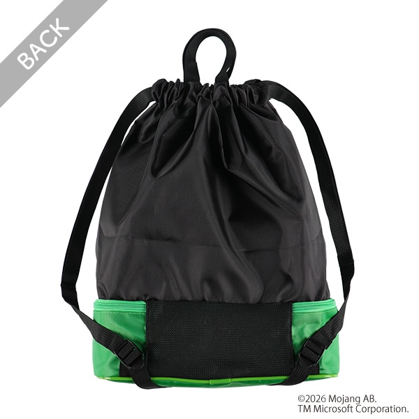 🆕【⭐訂購⭐】🇯🇵日本直送🌀#Minecraft 乾濕分離 雙層 索繩 游水背包［2款選］🌀[ELDD-0136][260422]