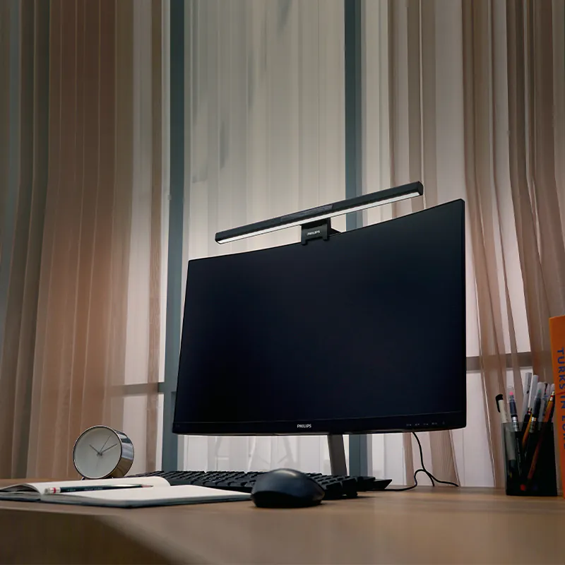 Philips 飛利浦 66219 Edison Pro 品笛二代 LED 護眼螢幕掛燈 (手勢感應 / 非對稱光源) Philips 66219 Edison Pro LED Screen Light Bar (Asymmetric Anti-Glare, Gesture Sensor)
