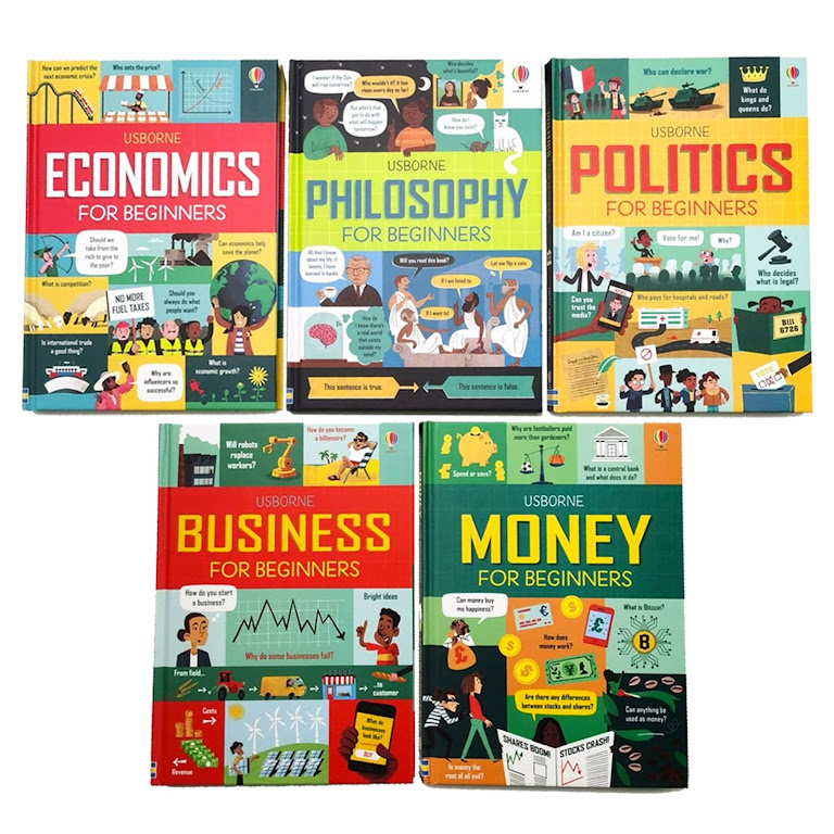 Usborne For Economics for Beginners 少年商學院 兒童科普讀物｜7 books