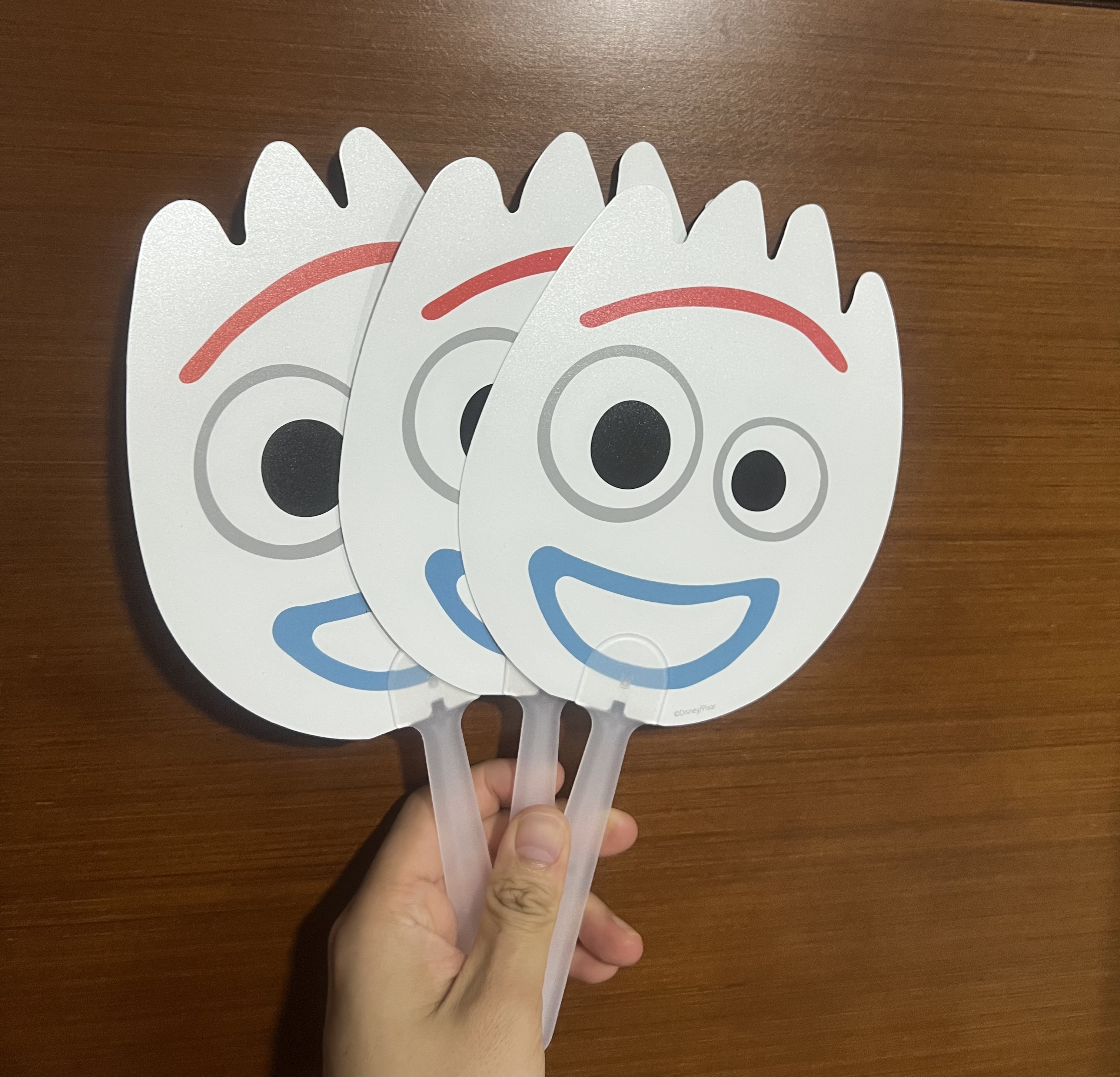 💟現貨💟🇰🇷韓國BUTTER x TOY STORY 小叉扇