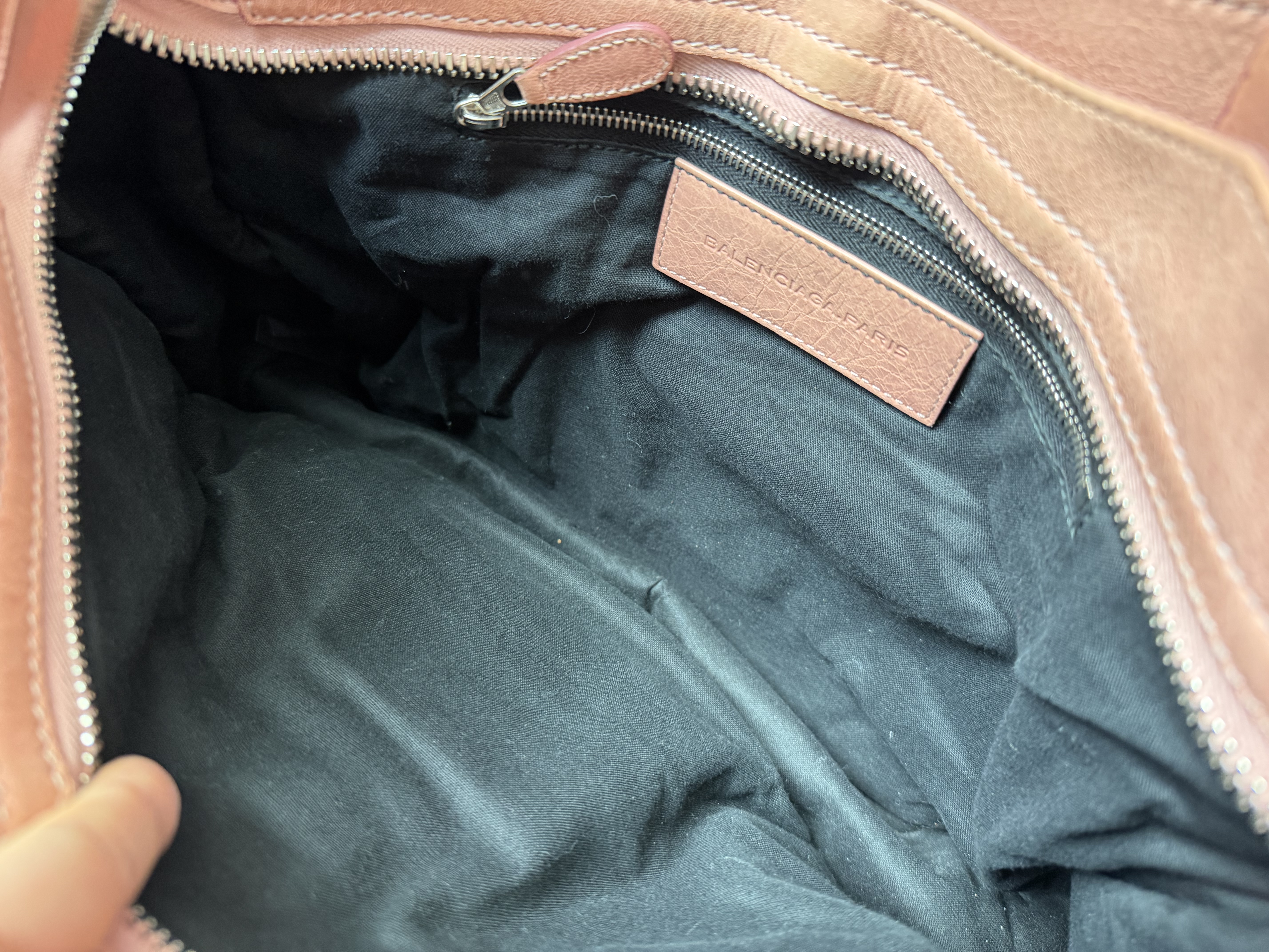 balenciaga Vieux Rose pink classic city giant 21 silver 銀大釘