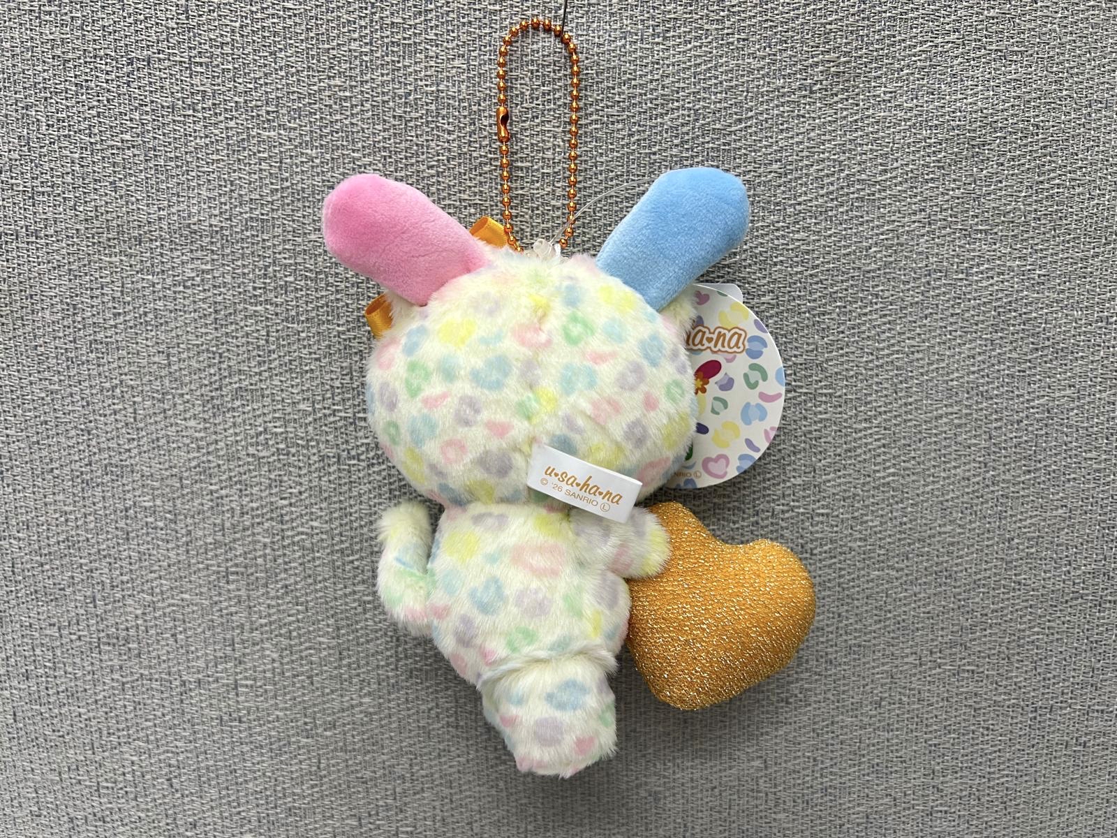 🎌日本限定 🎌 Sanrio 豹紋愛心造型公仔掛飾💕