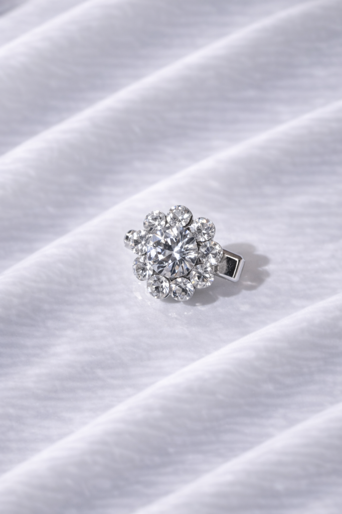 Swarovski Lumière Mini Blossom Brooch