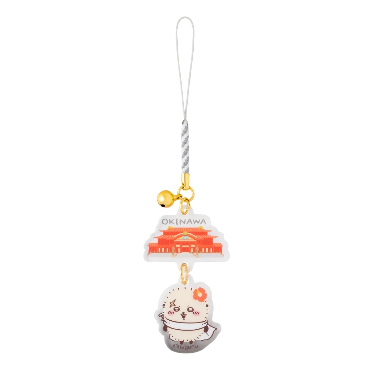 🌸 【預訂】鈴付Charm(隨機) 風獅系列首里城 - Chiikawa 9/10 新品